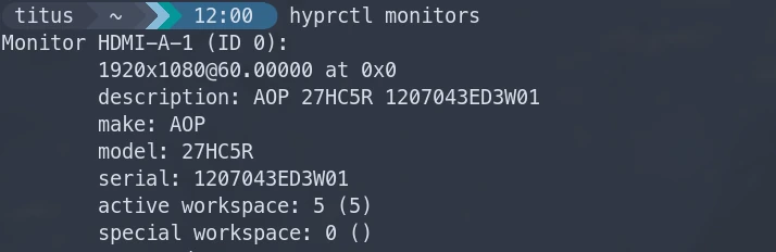 hyprctl